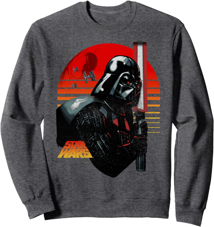 Star Wars Darth Vader Lightsaber Both Hands Poster Sweatshirt