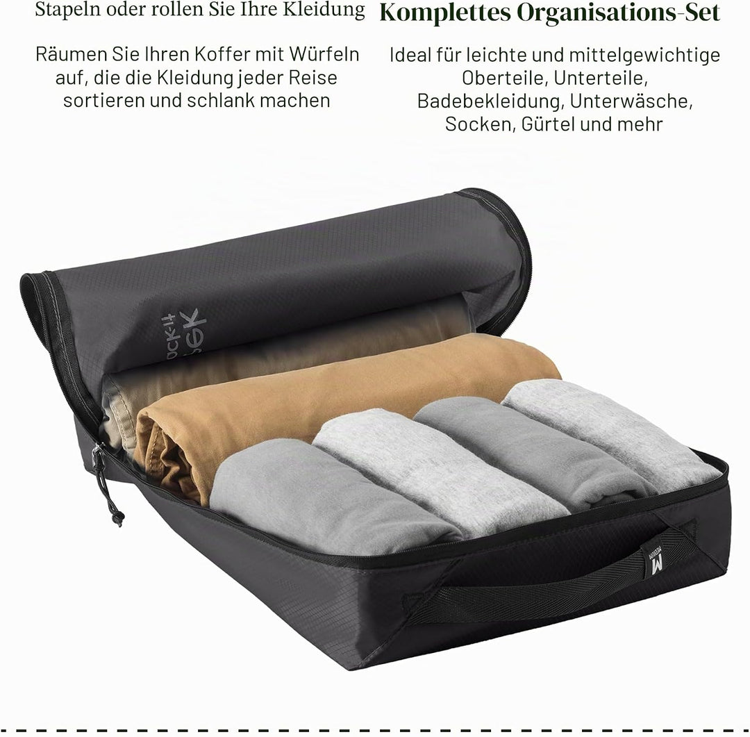 Eagle Creek Pack-It Isolate and Reveal Packwürfel-Set – strapazierfähiges, ultraleichtes und wassera