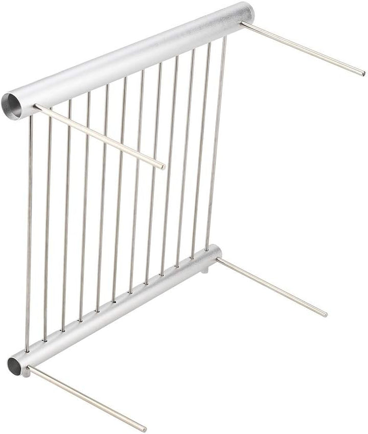 KSTE Tragbarer Grill, Grill Kompakt, Camping Grill - Klappgrill aus Edelstahl, tragbarer kompakter C