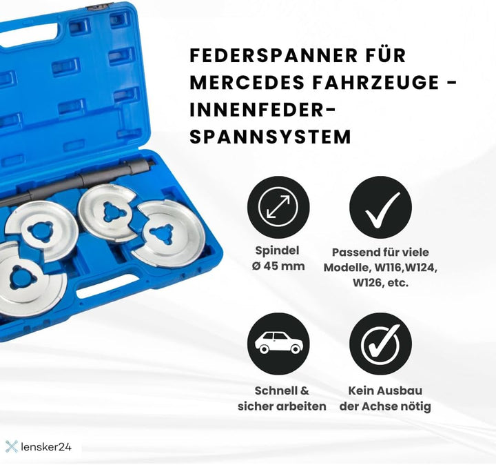 otgerlensker products Federspanner Mercedes blanke Platten