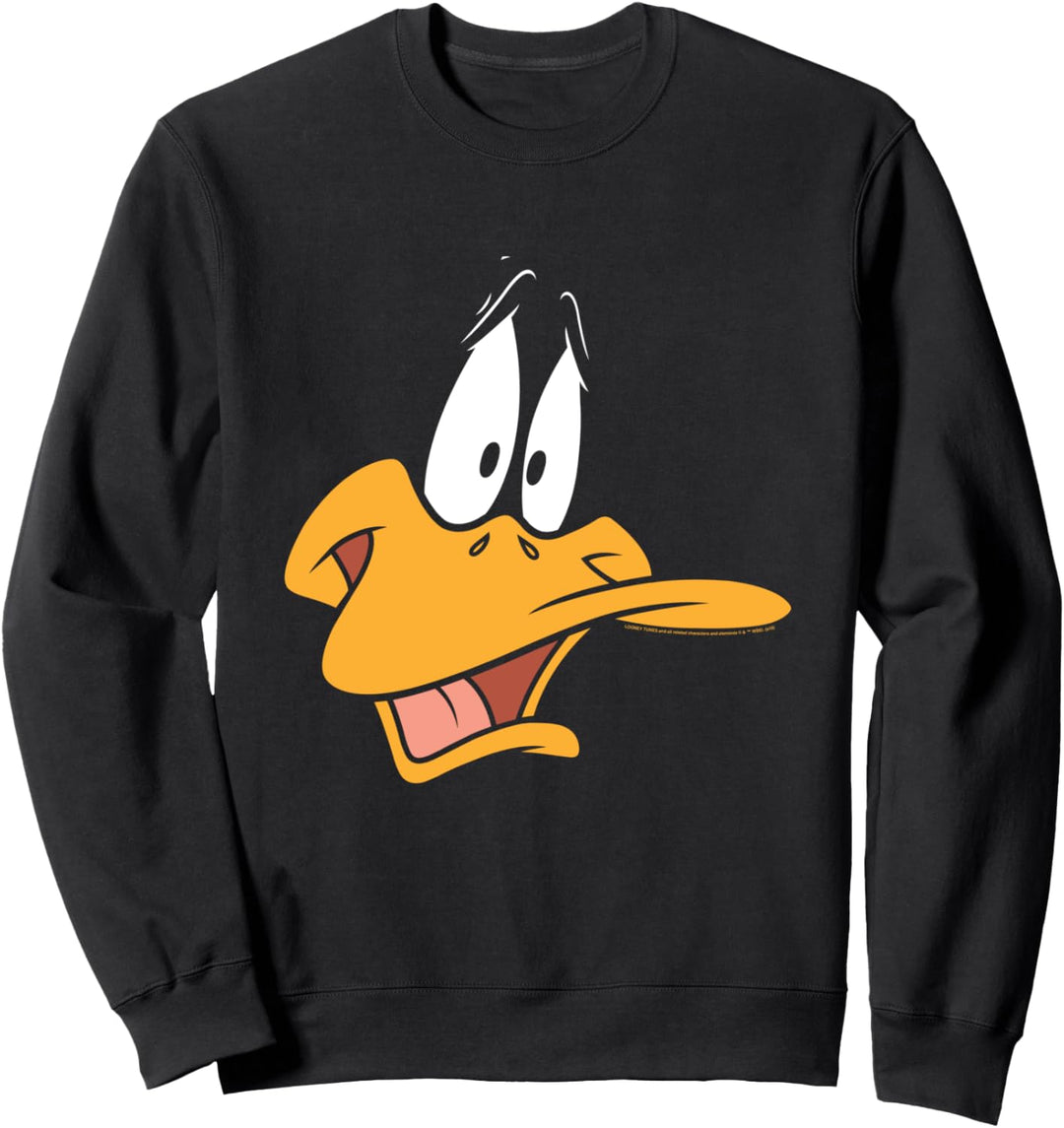 Looney Tunes Daffy Duck Face Sweatshirt