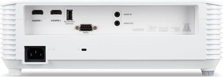 Acer H6546 DLP-Beamer - 1080p Full HD (1.920 x 1.080 Pixel), 5.200 ANSI Lumen, 10.000:1 Kontrast, 3D
