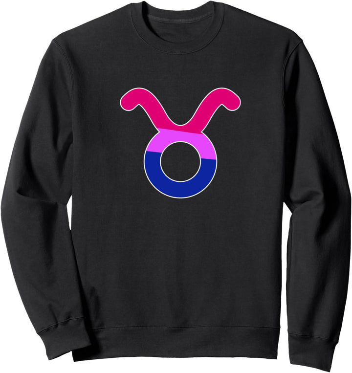 Stolzer Stier Bisexuelles Horoskop Design Sweatshirt