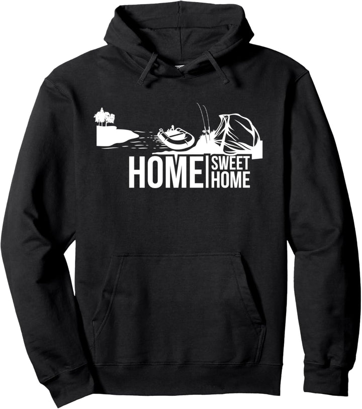 Home Sweet Home Welsangeln Fischen Silure Catfish Fluss Pullover Hoodie