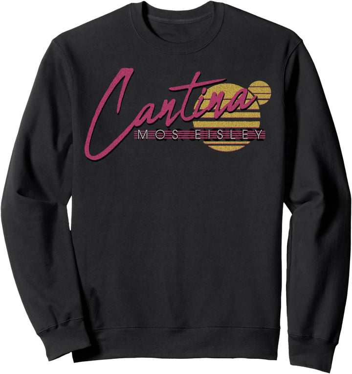 Star Wars Mos Eisley Cantina Retro Sunset Logo Sweatshirt