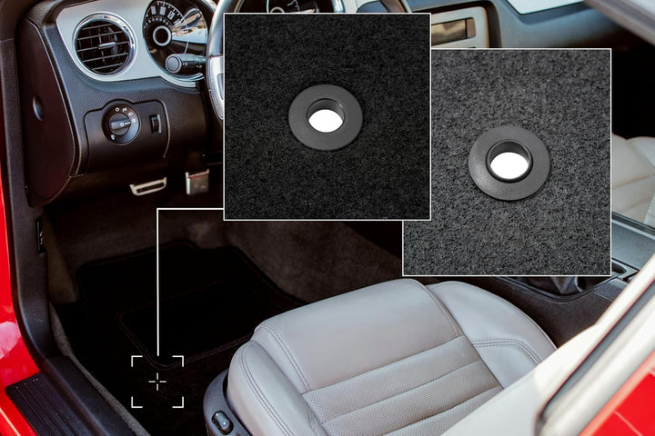 Automatte – Passend für Chrysler Sebring III Limousine 2007-2010 – Velours – Autozubehör - Auto Fuss