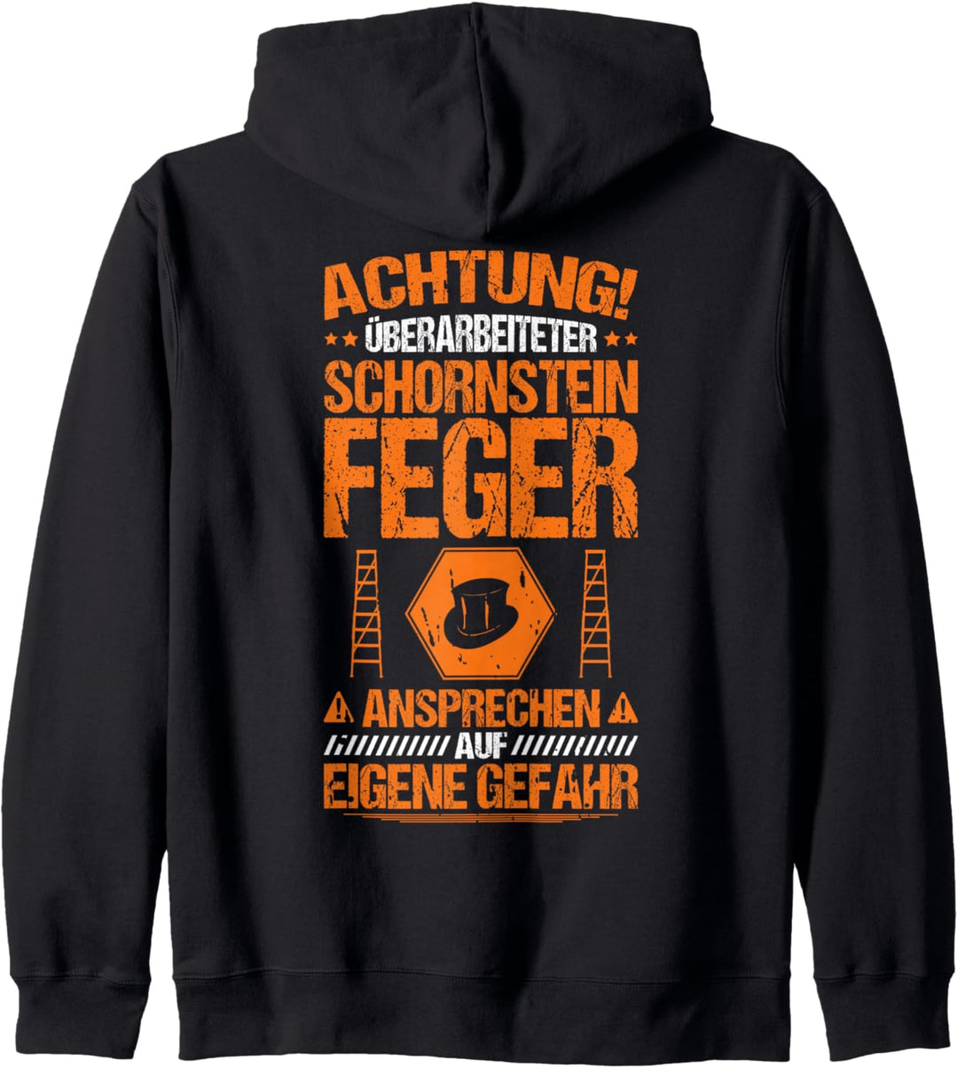 Überarbeiteter Schornsteinfeger Kapuzenjacke