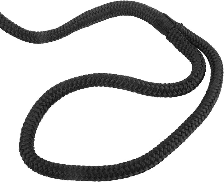 FreeTec 4 TLG Bootsseil Boot Fenderleine Nylon Dockline Festmacherleine Fenderseil mit Auge 12mm Dur