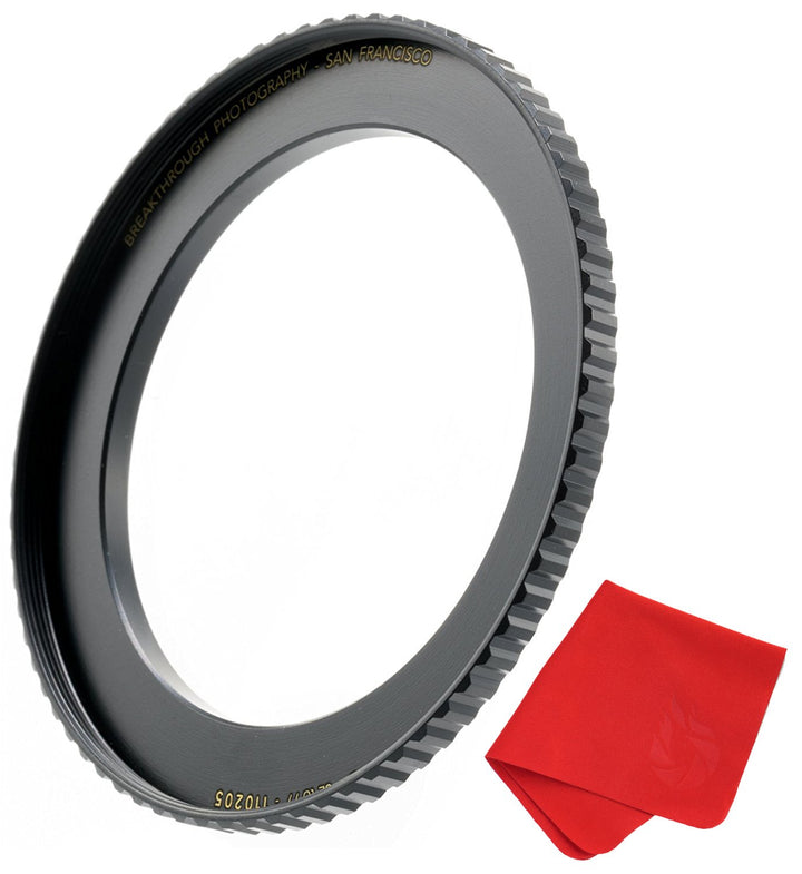 Breakthrough Photography Step-Up Objektiv-Adapterring für Filter, 77 mm auf 82 mm, aus CNC-gefrästem