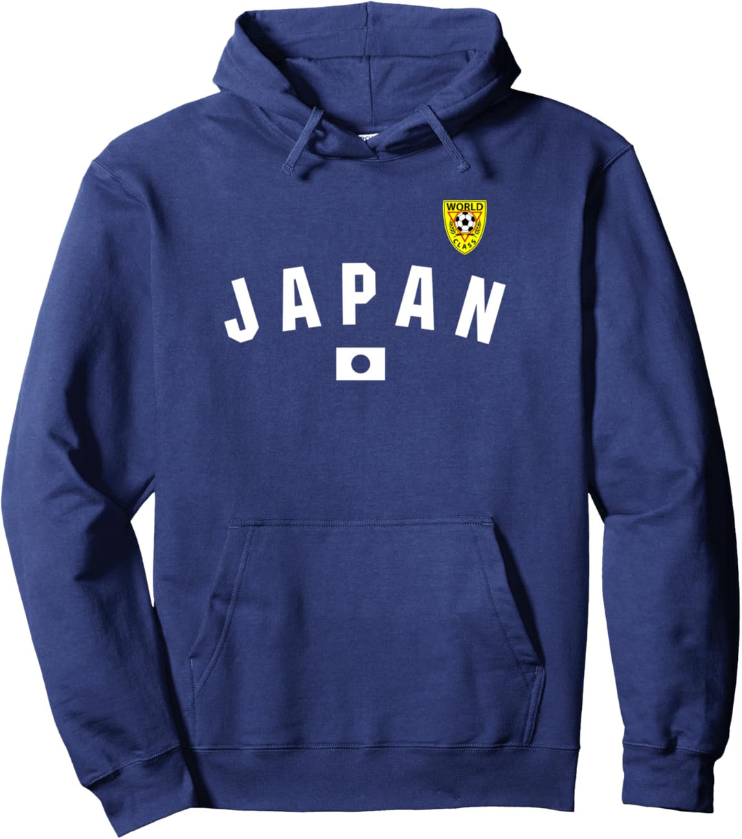 Japan Flag World Class Soccer Jersey Pullover Hoodie