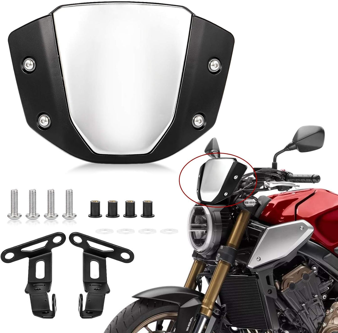 Motorrad Windschutzscheibe Shield Wind Screen Windschutzscheibe für CB650R 2019 2020 2021 2022 2023(