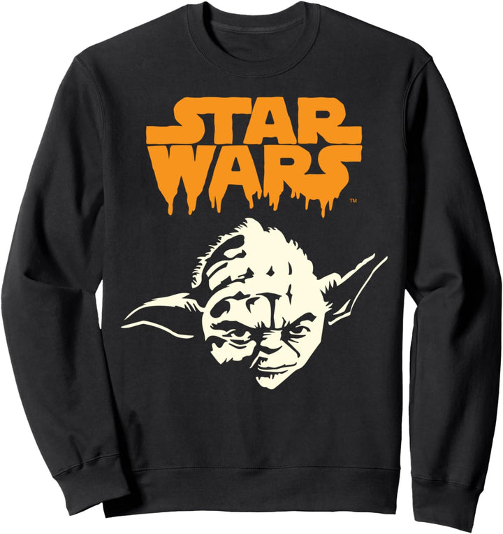 Star Wars Yoda Spooky Portrait Sweatshirt