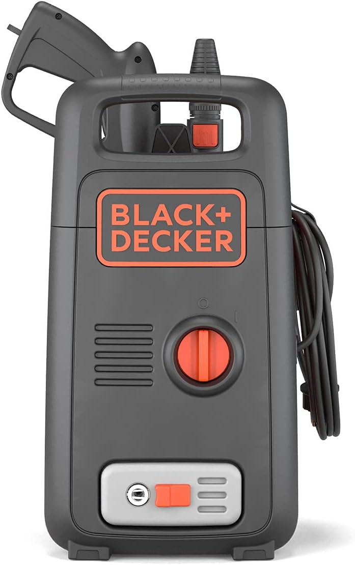BLACK+DECKER Hochdruckreiniger BXPW1300E (1300 W, 100 bar, 390 l/h) Base 1300 W, Base 1300 W