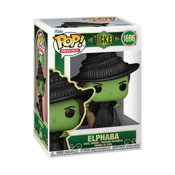 Funko Pop! Movies: Wicked - Elphaba - Vinyl-Sammelfigur - Geschenkidee - Offizielle Handelswaren - S