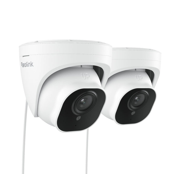 Reolink 2 Stück 5MP PoE IP Kamera Outdoor mit Personen-/Autoerkennung, Überwachungskamera Aussen mit