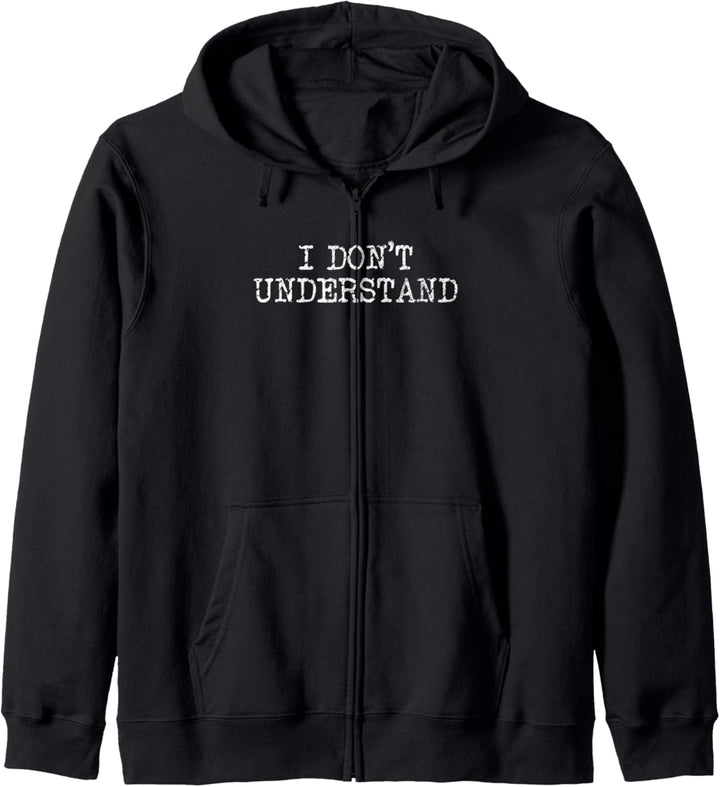 Ich verstehe Mystery Sherlock nicht Ich verstehe nicht Kapuzenjacke