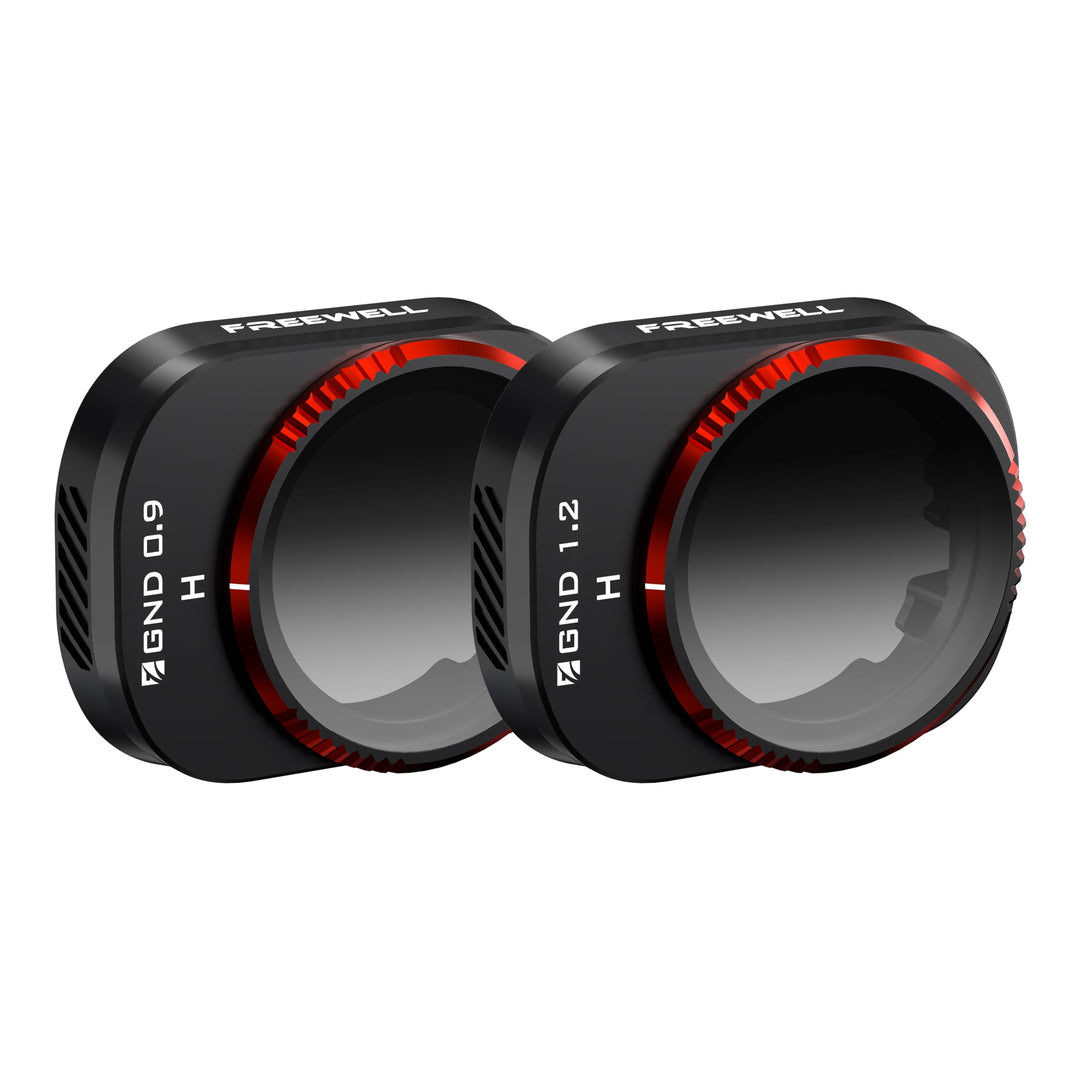 Freewell Soft Edge Gradient GND0.9, GND1.2 – 2 Stück Filter kompatibel mit Mini 4 Pro – verbessert d