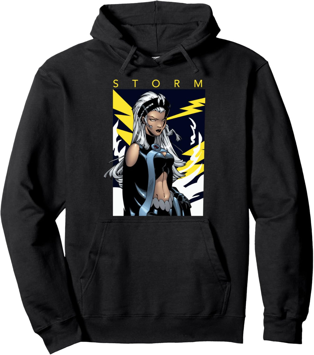 Marvel X-Men Storm Boltage Voltage Poster Pullover Hoodie