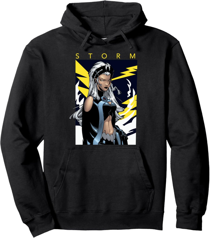 Marvel X-Men Storm Boltage Voltage Poster Pullover Hoodie
