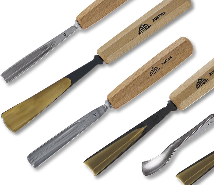 Stubai Stechbeitel Serie 55 - Form 65: Schweizer Messer Form D 60mm - 556560, 60mm