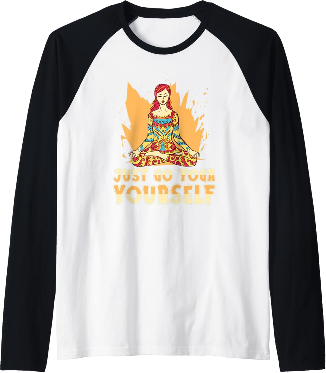 Yogi Spiritualität Buddhismus - Asana Lotus Yoga Raglan