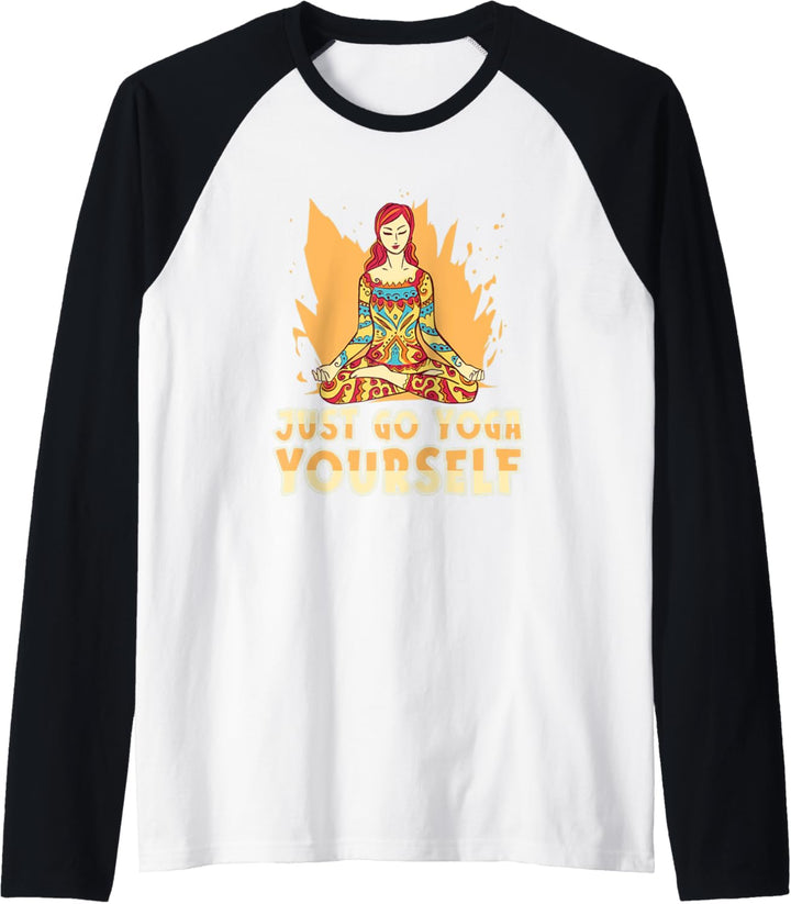 Yogi Spiritualität Buddhismus - Asana Lotus Yoga Raglan