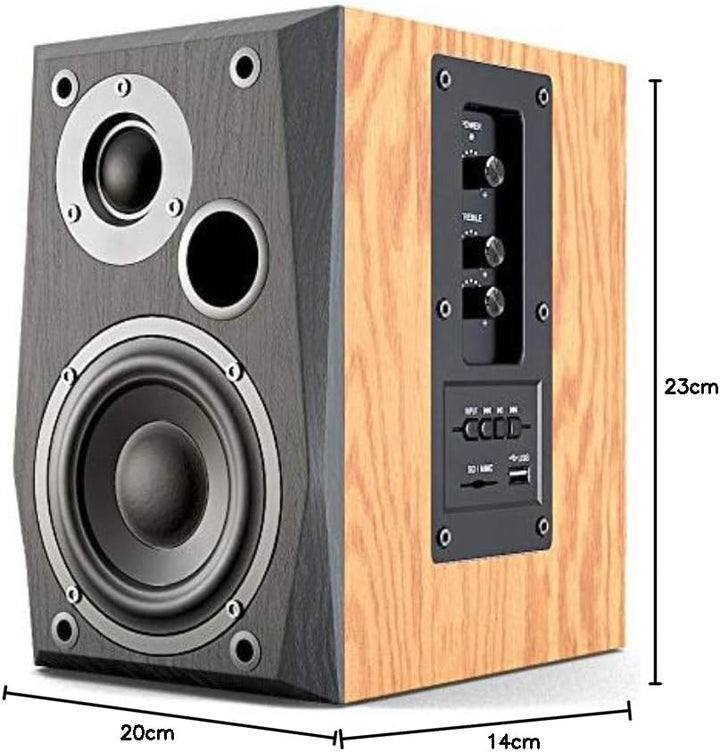 Wiibo Neo 50 Altavoces Estantería Bluetooth Activos 50W. Pareja