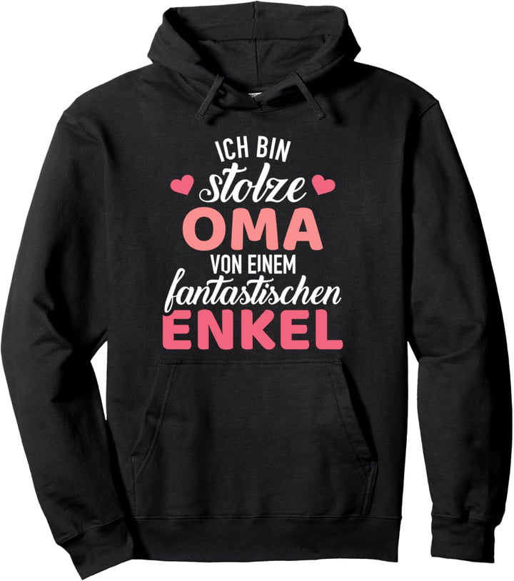 Stolze Oma eines fantastischen Enkel von Enkelsohn Pullover Hoodie