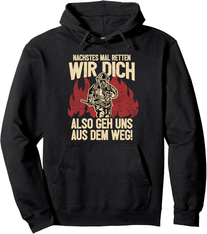 Feuerwehrmann Retter Pullover Hoodie
