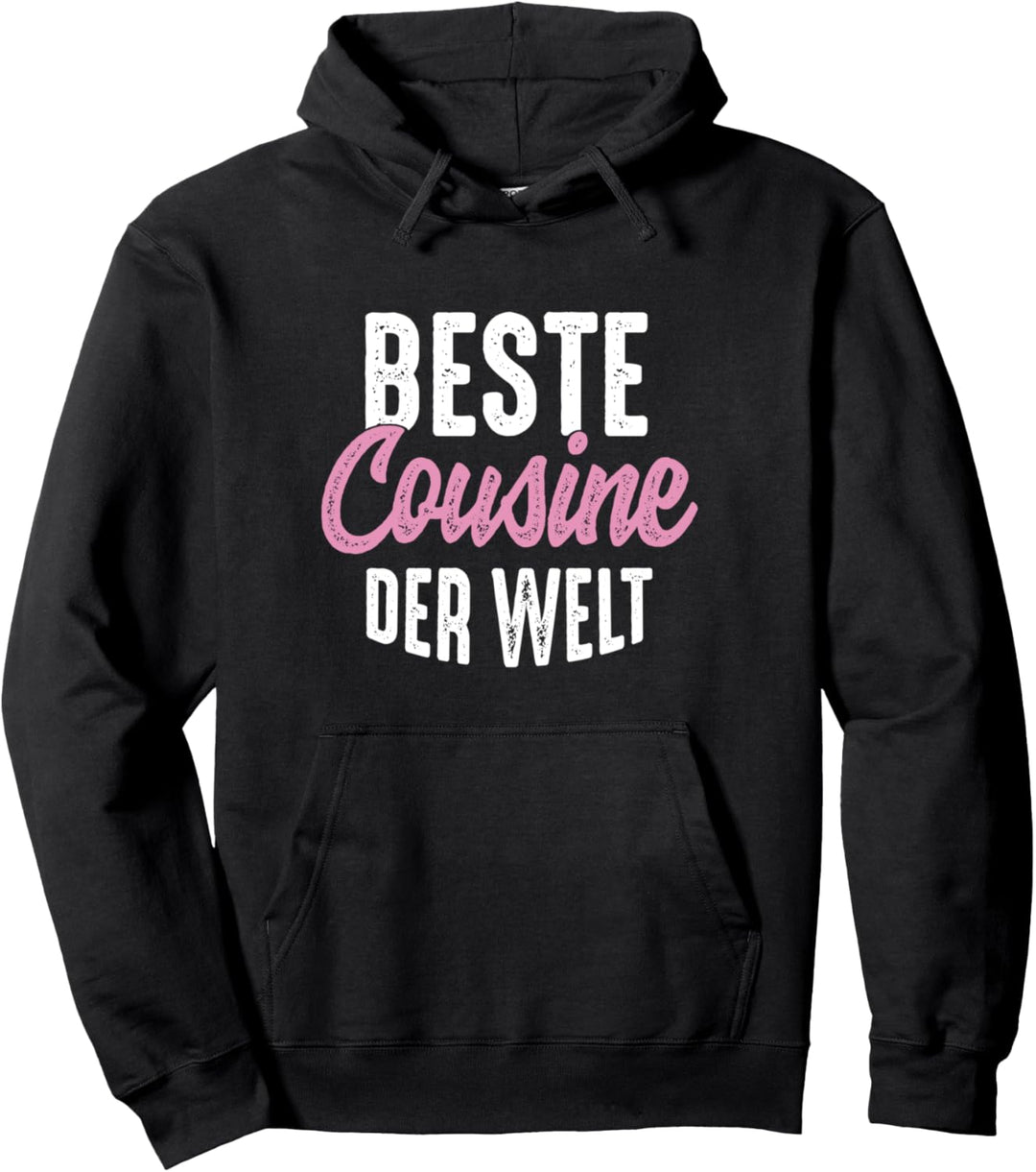 Beste Cousine der Welt | süsses Vintage Geschenk Pullover Hoodie