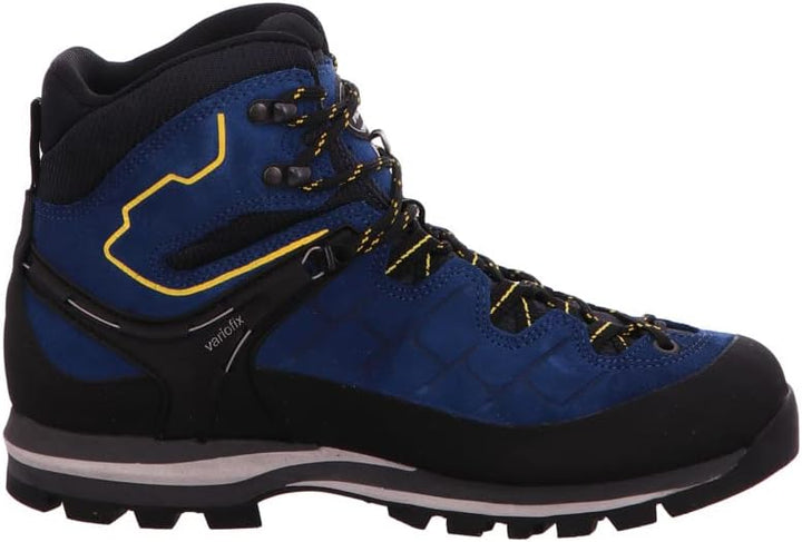 Meindl Herren Wanderstiefel 38 EU Marine Gelb, 38 EU Marine Gelb