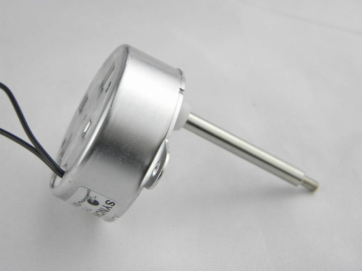 CHANCS 2PCS Synchronmotor TYC-40 AC 12V 5RPM Wellenlänge 4.6cm für faseroptisches Weihnachtsornament