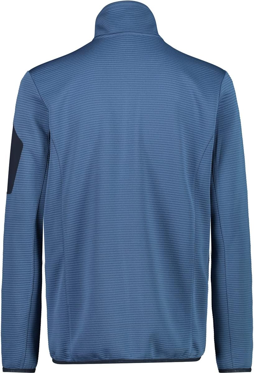 CMP Herren Jacke Fleecejacke Fleecepullover 56 Blau, 56 Blau
