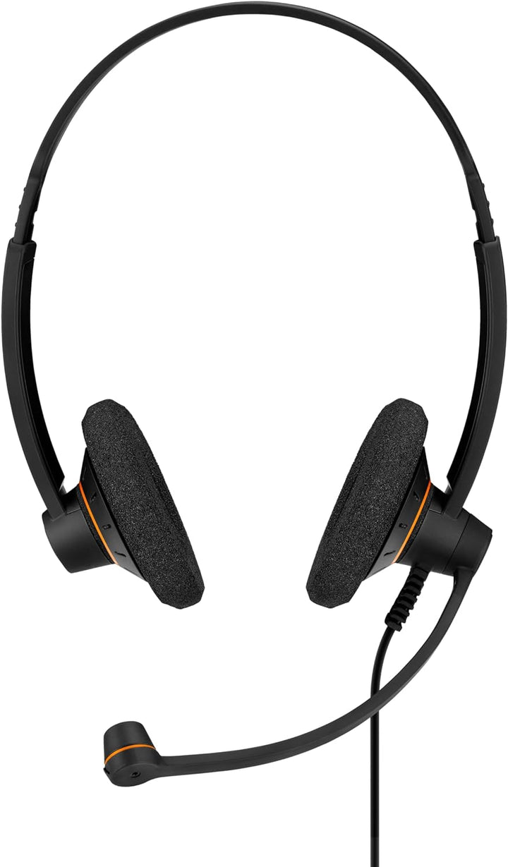 Sennheiser SC60 Headset (binaural / beidseitig, USB, für Microsoft Lync) Schwarz, 504547