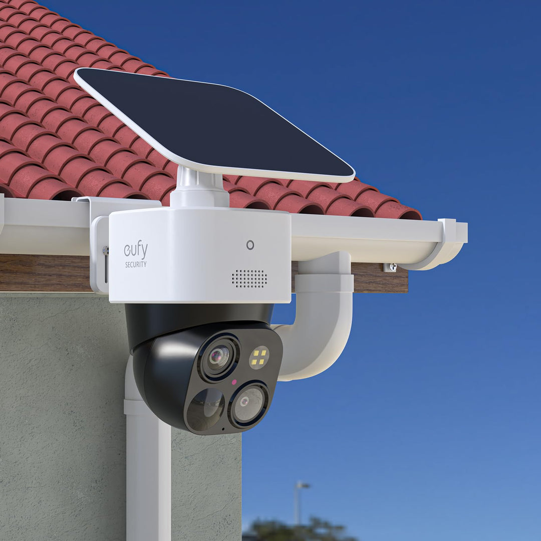 Kamera Halter für eufy Security SoloCam S340/SoloCam E30/SoloCam E42, Verstellbarer Wetterfeste Dach