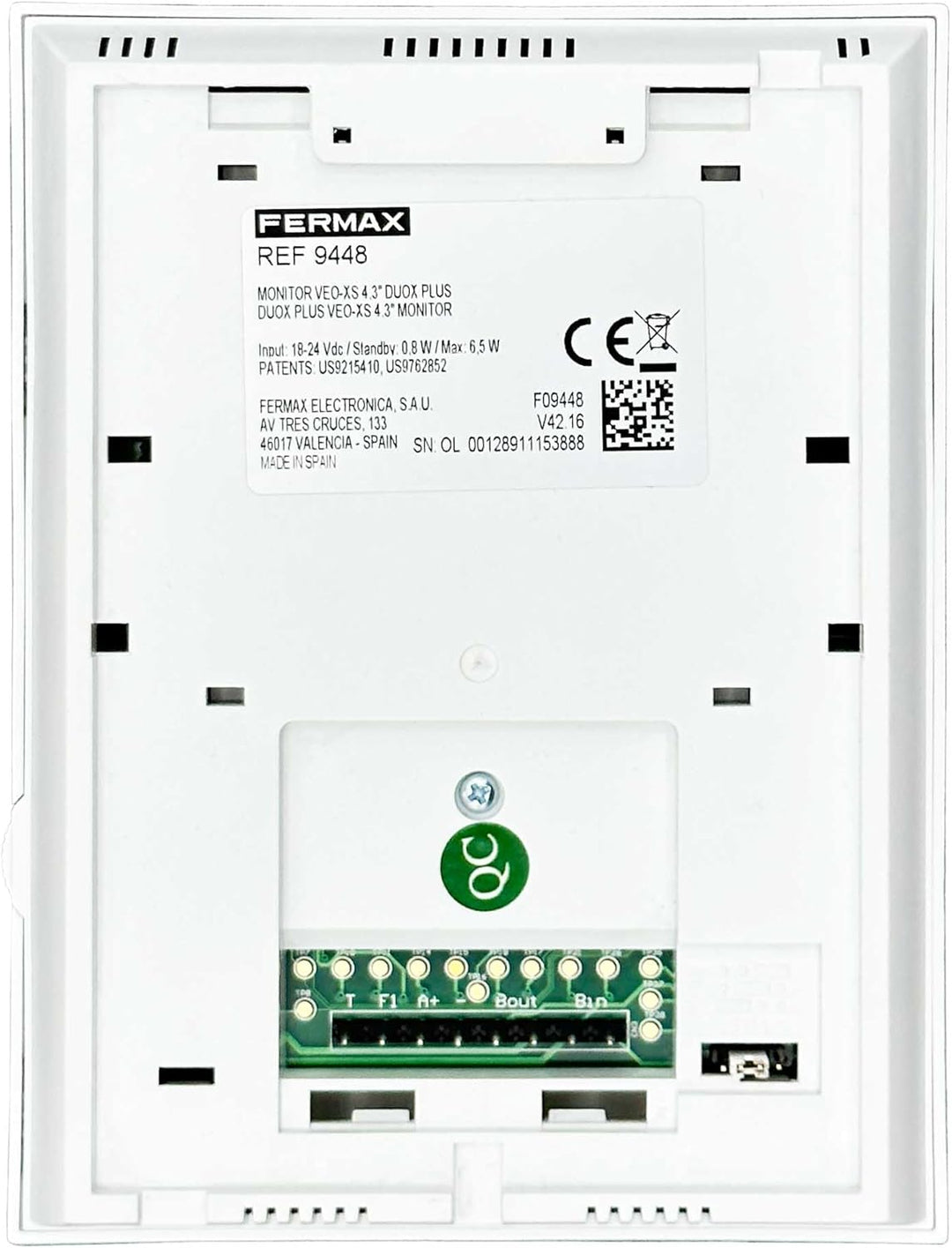 FERMAX Kit City VEO-XS WiFi Duo Plus 1 l Video-Türsprechanlage, weiss