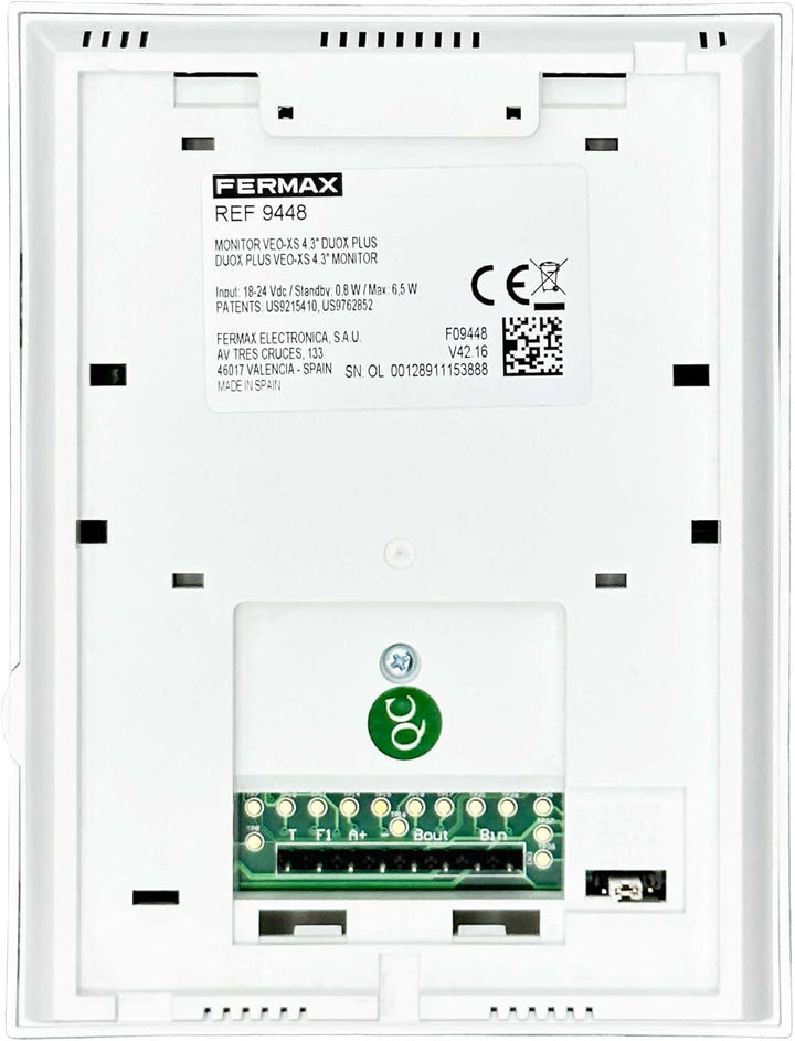 FERMAX Kit City VEO-XS WiFi Duo Plus 1 l Video-Türsprechanlage, weiss