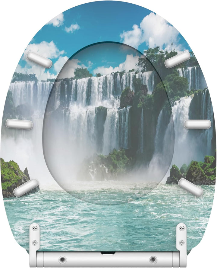 Sanilo WC Sitz mit Absenkautomatik, viele neue Toilettendeckel zur Auswahl, hochwertige Oberfläche,