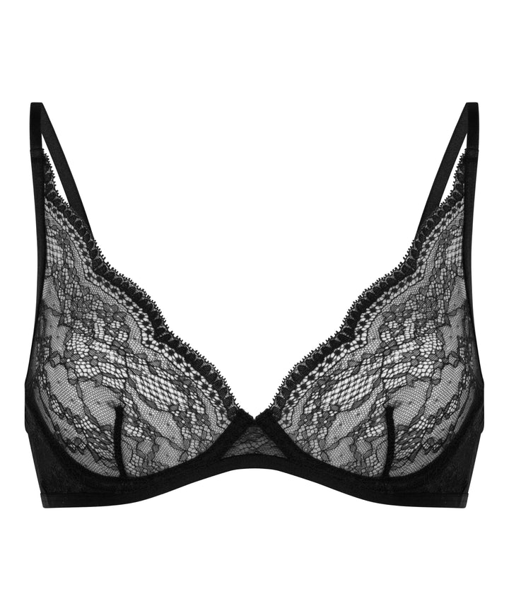 Hunkemöller Unwattierter Bügel-BH Isabelle 75D Caviar, 75D Caviar