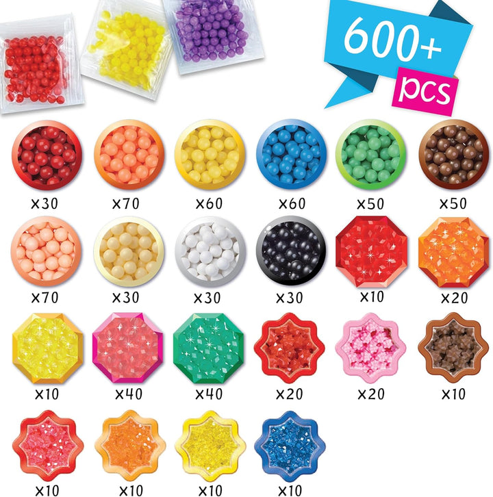Aquabeads 31946 Super Mario™ Sternperlen Set - Bastelset, Bunt Single, Single