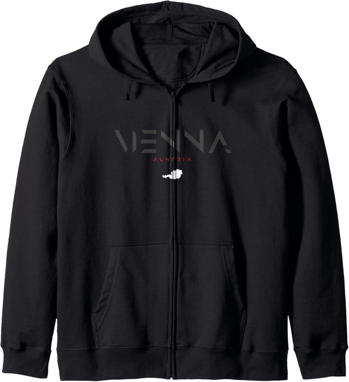 Vienna Austria Kapuzenjacke