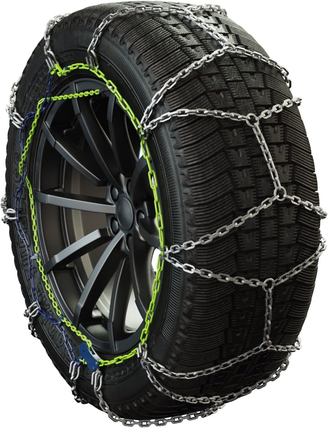 Veriga PC12-065 PRO COMPACT 12mm Schneeketten Satz (1 Paar= 2 Stück) manuelle Spannung für PKW 43114