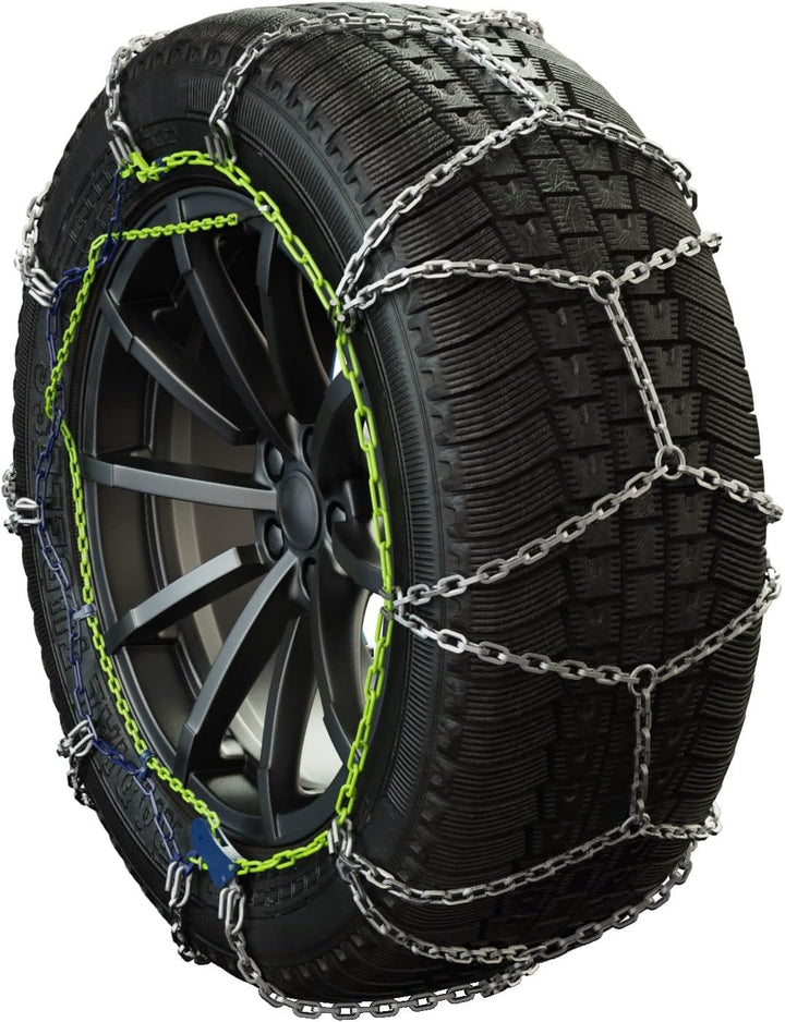 Veriga PC12-065 PRO COMPACT 12mm Schneeketten Satz (1 Paar= 2 Stück) manuelle Spannung für PKW 43114