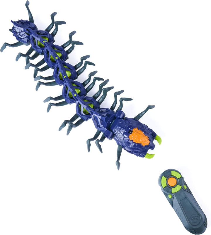 HEX Bots Explodapede Remote Control Robot Centipede Robot Toys with Light Up Eyes, Prank Toys for Ki