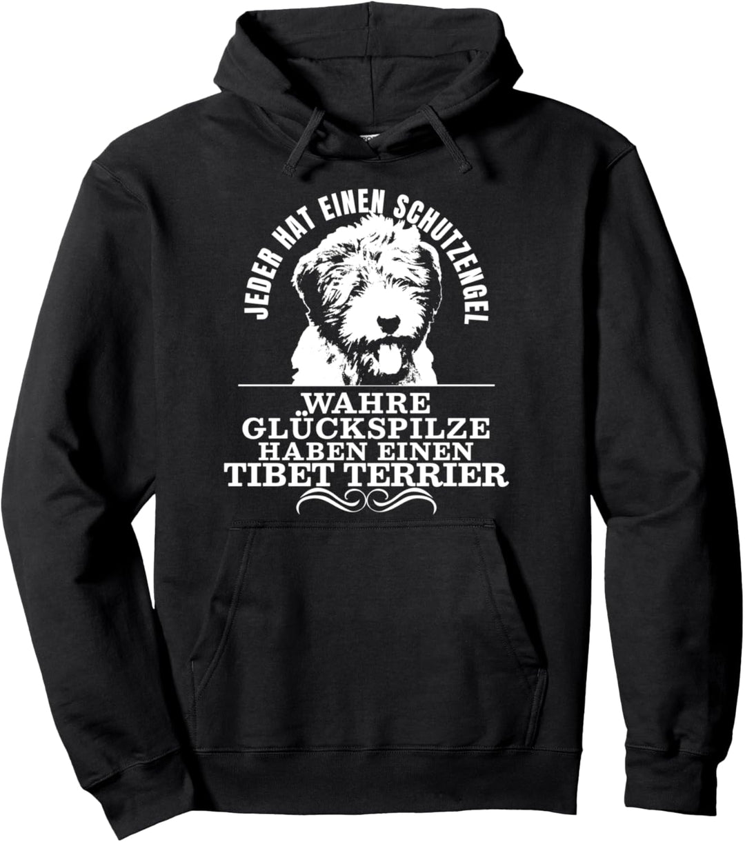 Wahre Glückspilze haben einen Tibet Terrier Pullover Hoodie