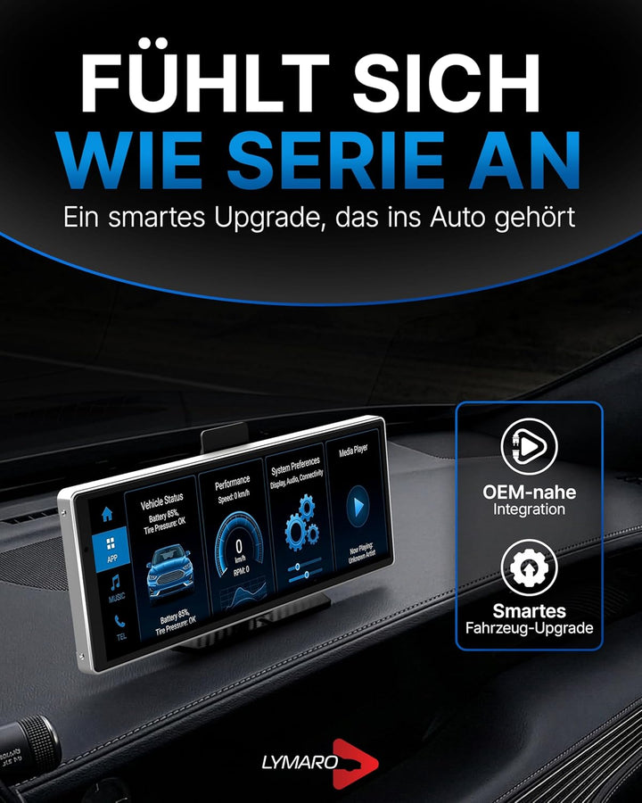 Wireless CarPlay Display &amp; Android Display fürs Auto, tragbares Apple Auto CarPlay Display &amp; Android