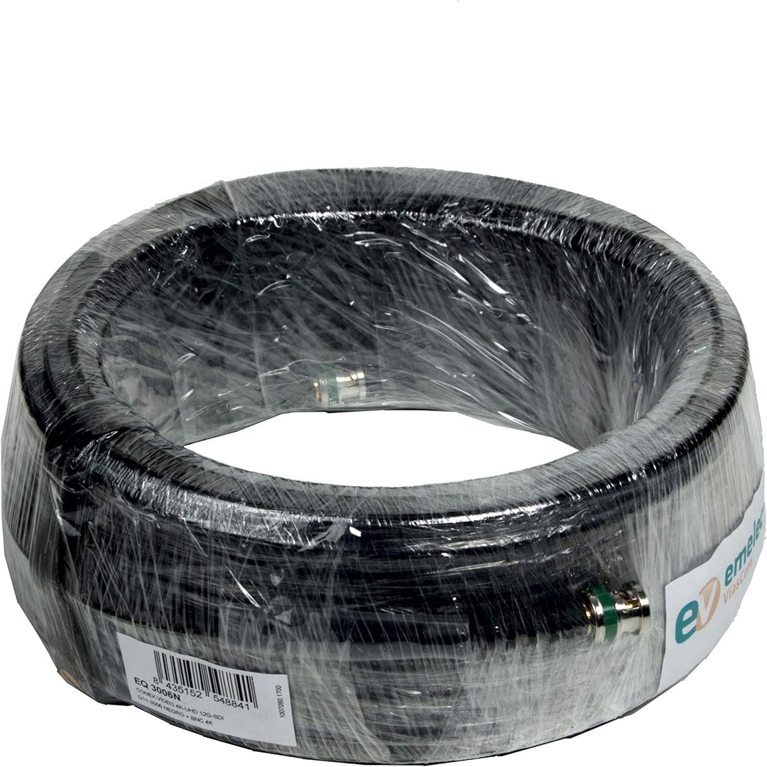 Emelec VíasCom EQ3006A 30 metros Schwarz, 30 metros Schwarz