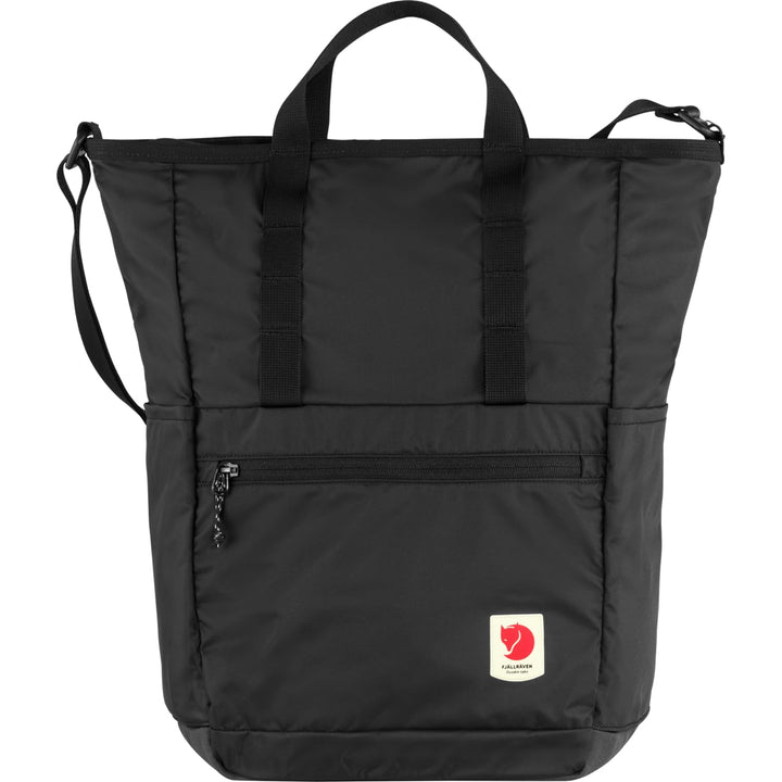 Fjällräven Unisex High Coast Totepack Tagesrucksack, 23 l Schwarz Single, Schwarz Single