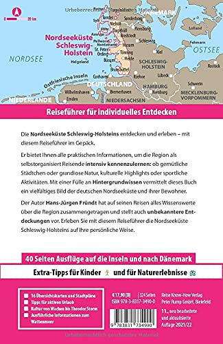 Reise Know-How Reiseführer Nordseeküste Schleswig-Holstein, Taschenbuch