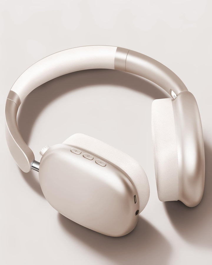 Wentronic Y01 Noise-Cancelling-Kopfhörer, Kabellose Over-Ear-Kopfhörer, Bluetooth 5.3, Hi-Res Sound,